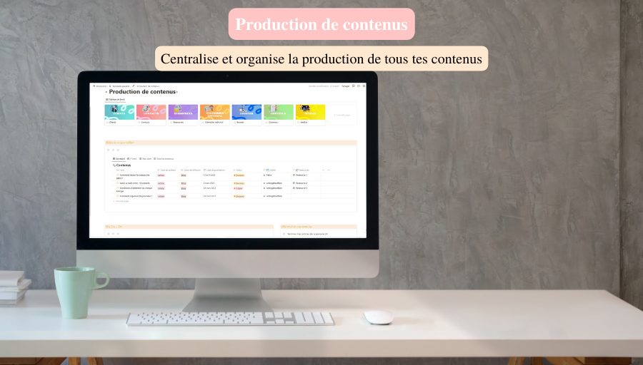 Production de contenu